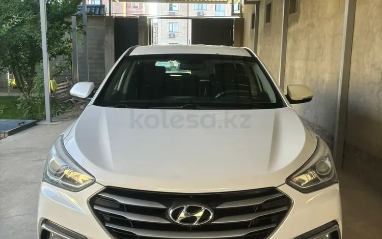 Hyundai Santa Fe 2017 года за 9 100 000 тг. в Шымкент