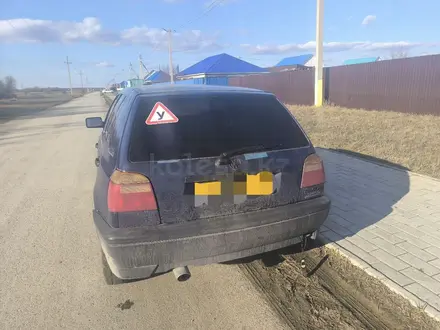 Volkswagen Golf 1993 года за 835 000 тг. в Костанай – фото 6