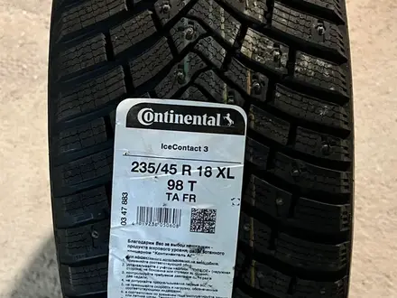 Continental Ice Contact 3 235/45 R18 98T за 350 000 тг. в Караганда – фото 5