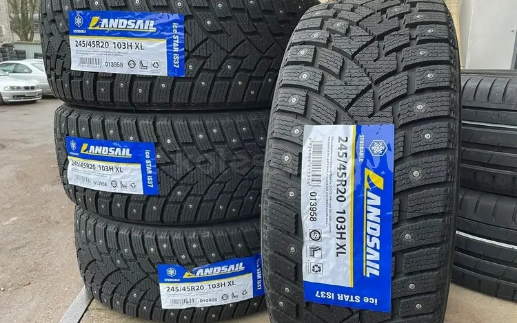 245/45R20 Ice Star iS37 103H Landsail Зимние шипованные шины за 120 000 тг. в Астана