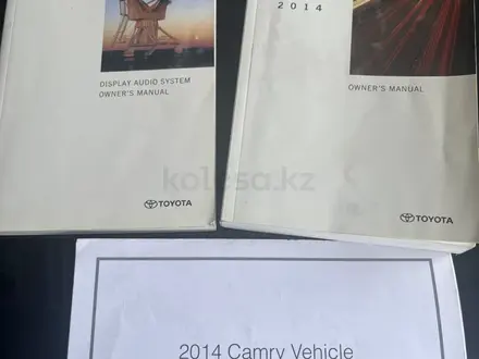 Toyota Camry 2014 года за 5 500 000 тг. в Шымкент – фото 14