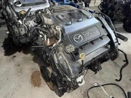 Двигатель и кпп на МАЗДУ AJ, объем 3.0 л Mazda MPV AJ B3 P3 FP G6 GY KF L3 за 20 000 тг. в Алматы