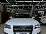 Audi A8 2012 года за 12 000 000 тг. в Астана – фото 2