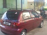 Daewoo Matiz 2006 года за 1 600 000 тг. в Шымкент – фото 5