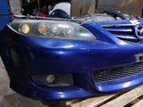 МОРДА НОУСКАТ БАМПЕР ФАРЫ ВСБОРЕ MAZDA 6 GG ИЗ ЯПОНИИ за 200 000 тг. в Усть-Каменогорск – фото 2