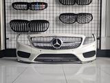 Передний бампер Mercedes-Benz W218 рестайлинг AMG (в сборе, европеец) за 1 000 тг. в Алматы