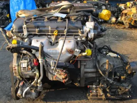 Двигатель на Nissan gа15 ga16 за 254 000 тг. в Алматы – фото 6