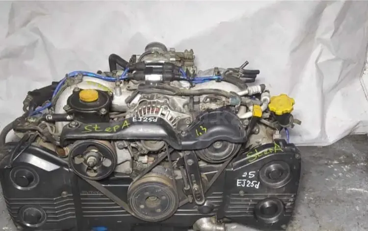 Привозной двигатель на Субару Легаси EJ25 объём 2.5 за 400 450 тг. в Астана
