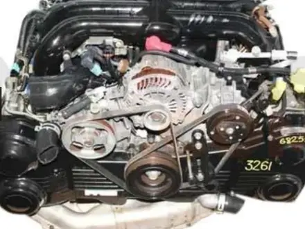Привозной двигатель на Субару Легаси EJ25 объём 2.5 за 400 450 тг. в Астана – фото 2