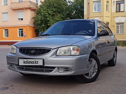 Hyundai Accent 2005 года за 2 400 000 тг. в Актобе – фото 7