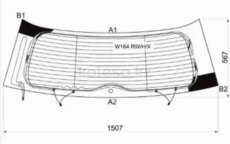 Стекло лобовое за 45 200 тг. в Алматы