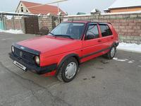 Volkswagen Golf 1989 года за 690 000 тг. в Алматы