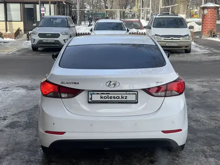 Hyundai Elantra 2014 года за 6 000 000 тг. в Алматы – фото 4