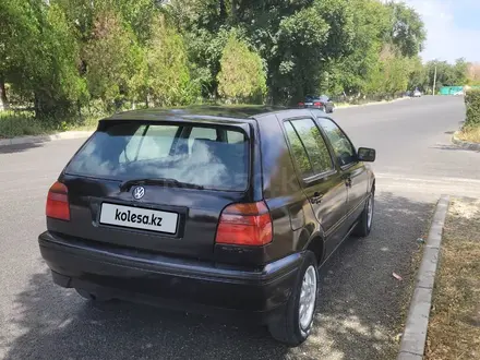 Volkswagen Golf 1992 года за 1 500 000 тг. в Тараз – фото 3