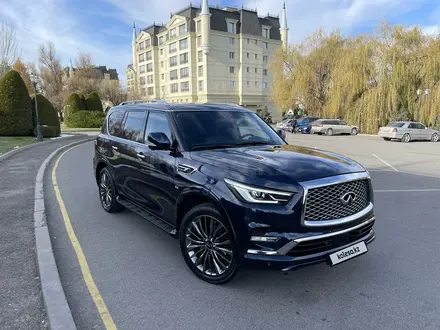 Infiniti QX80 2021 года за 31 000 000 тг. в Алматы – фото 3