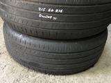 Резина летняя 215/60 r16 Dunlop 2-шт., из Японииүшін29 000 тг. в Алматы