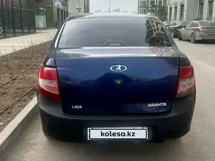 ВАЗ (Lada) Granta 2190 2014 года за 1 900 000 тг. в Астана – фото 3