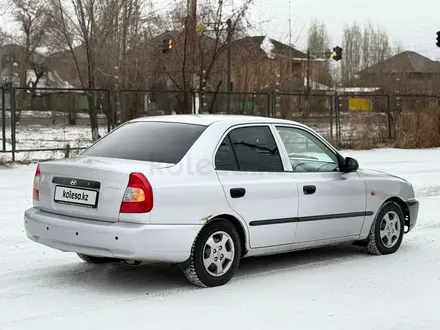 Hyundai Accent 2003 года за 1 700 000 тг. в Актобе – фото 8