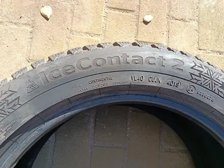 Шины 225/50 R17 — "Continental IceContact 2" (Россия), шипованные за 150 000 тг. в Астана – фото 11