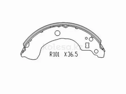 Колодки тормозные за 4 250 тг. в Шымкент