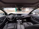 BMW 528 2012 года за 8 400 000 тг. в Тараз – фото 2