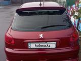 Peugeot 206 2007 года за 1 800 000 тг. в Костанай – фото 3