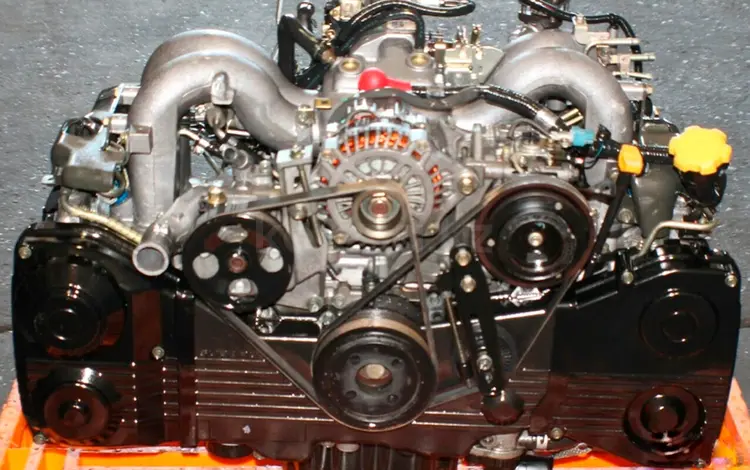Subaru Двигатель EJ25 — 2.5L EJ20 с Акпп автомат коробка за 170 000 тг. в Костанай