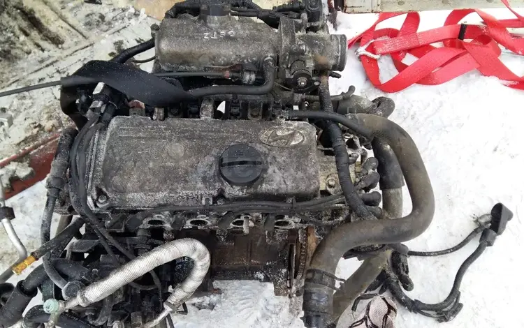 Контрактный двигатель Hyundai Getz 1.1 литра g4hd за 210 000 тг. в Семей