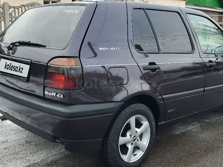 Volkswagen Golf 1993 года за 2 200 000 тг. в Тараз – фото 3