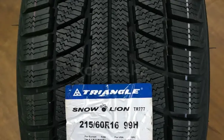 Новые зимние шины в Астане 215/60 R16 Triangle TR 777.үшін31 000 тг. в Астана