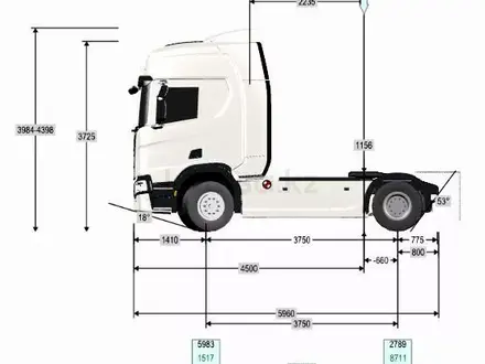 Scania  R440A4x2NA 2022 года за 39 000 000 тг. в Уральск – фото 11