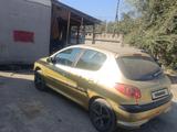 Peugeot 206 2004 годаүшін1 150 000 тг. в Алматы – фото 4