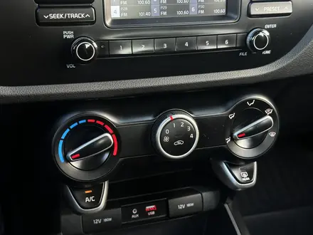 Kia Rio 2019 года за 6 800 000 тг. в Актобе – фото 21