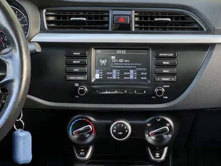 Kia Rio 2019 года за 6 800 000 тг. в Актобе – фото 5