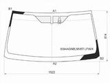 Стекло лобовое + дд TOYOTA LAND CRUISER PRADO 17- за 27 750 тг. в Павлодар