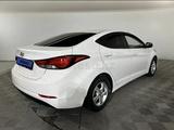 Hyundai Elantra 2014 года за 6 750 000 тг. в Алматы – фото 4