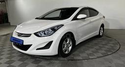 Hyundai Elantra 2014 года за 6 750 000 тг. в Алматы – фото 2