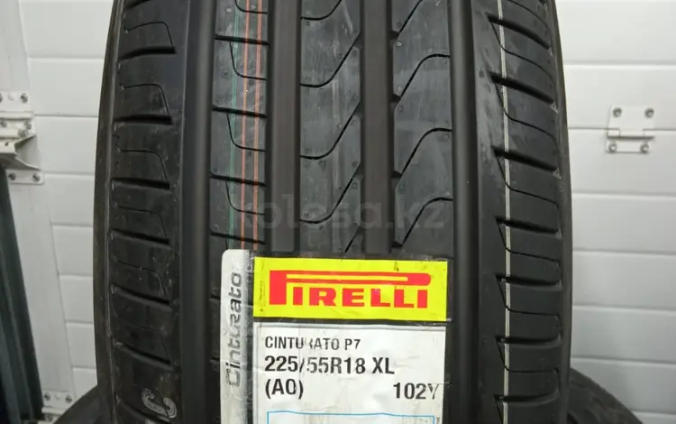 Шины Pirelli 225/55/r18 Cinturato P7үшін95 000 тг. в Алматы