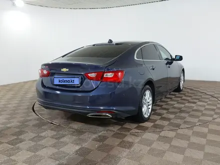 Chevrolet Malibu 2017 года за 4 960 000 тг. в Шымкент – фото 5