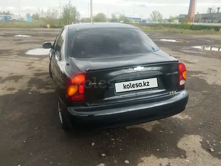 Chevrolet Lanos 2007 года за 1 126 517 тг. в Лисаковск – фото 4