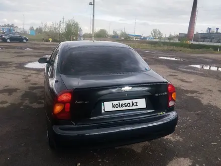 Chevrolet Lanos 2007 года за 1 126 517 тг. в Лисаковск – фото 5