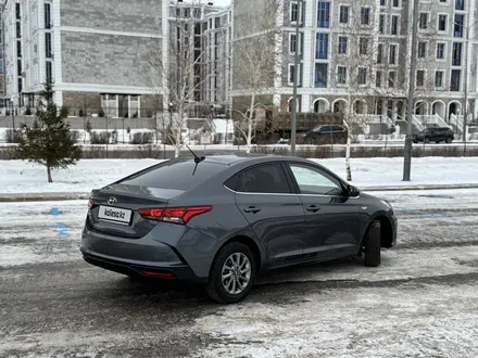 Hyundai Accent 2021 года за 8 100 000 тг. в Астана – фото 3