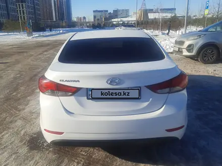 Hyundai Elantra 2016 года за 5 600 000 тг. в Астана – фото 3