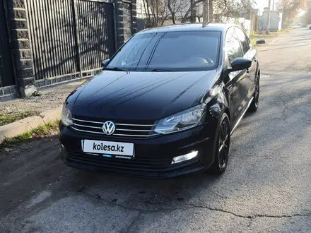 Volkswagen Polo 2019 года за 6 800 000 тг. в Алматы – фото 2