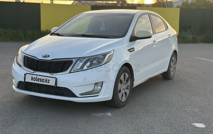 Kia Rio 2014 года за 4 750 000 тг. в Костанай