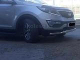 Защита переднего бампера Kia Sportage 2010-2015 за 130 000 тг. в Шымкент – фото 2