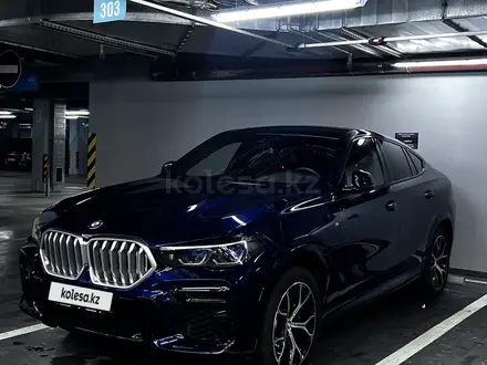 BMW X6 2021 года за 44 500 000 тг. в Алматы – фото 4