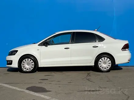 Volkswagen Polo 2020 года за 7 300 000 тг. в Алматы – фото 5