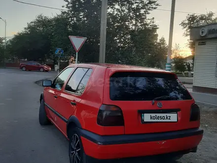 Volkswagen Golf 1993 года за 1 200 000 тг. в Кызылорда – фото 2