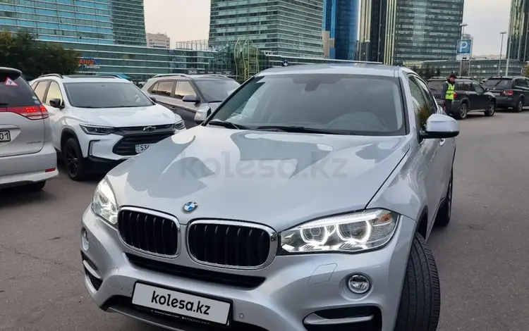 BMW X6 2017 года за 25 000 000 тг. в Астана